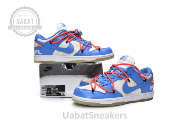 DD0856-403 Off White x Futura x Dunk Low SB UNC - Image 3
