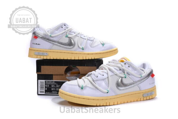 DM1602-127 OFF WHITE x Nike Dunk SB Low The 50 NO.1 - Image 3