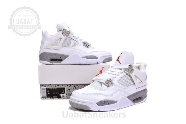 CT8527-100 Air Jordan 4 White Oreo - Image 2