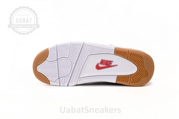 Nike SB x Air Jordan 4 White Red - Image 8