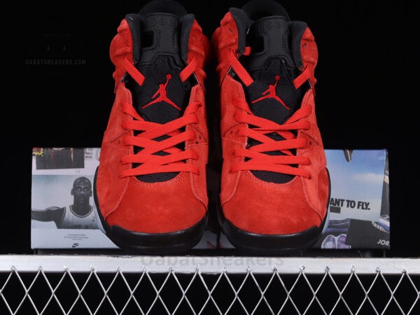 AIR JORDAN 6 RETRO TORO BRAVO VARSITY RED/BLACK/WHITE - Image 3