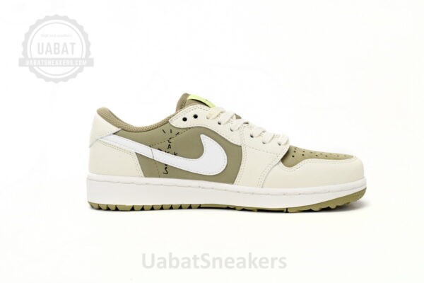 Travis Scott x Air Jordan 1 Low Golf “Olive” - Image 2