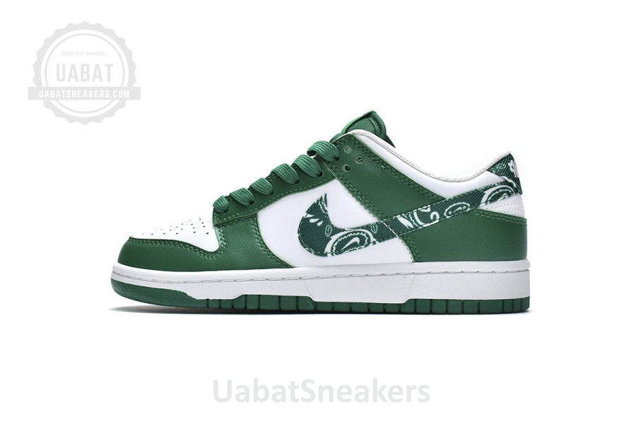 Nike Dunk Low ESS Green Paisley