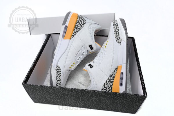 Air Jordan 3 Retro White Orange - Image 5
