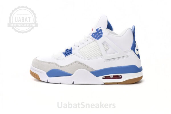 Nike SB x Air Jordan 4 White Blue