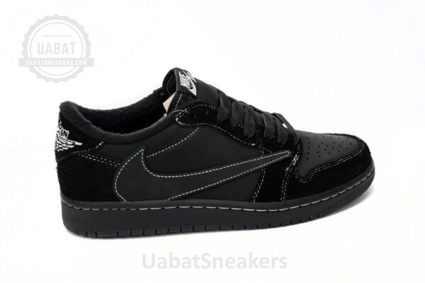 Travis Scott x Air Jordan 1 Low Black Phantom - Image 2