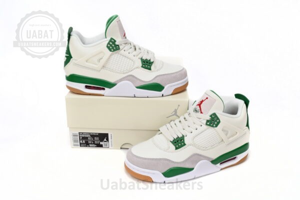 Nike SB x Air Jordan 4 “Pine Green”Calaite - Image 3