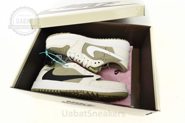 Travis Scott x Air Jordan 1 Low Golf “Olive” - Image 3
