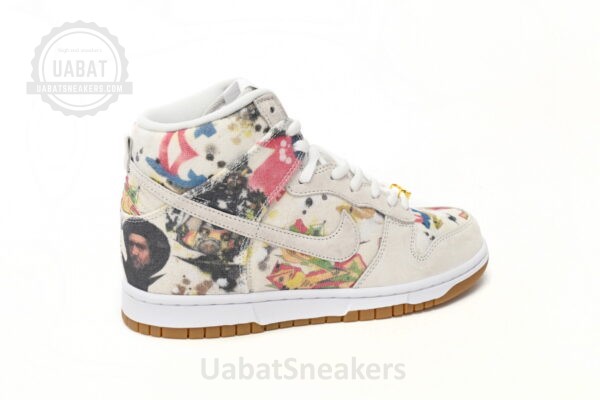 Nike SB Dunk High Rammellzee FD8779-100 - Image 5