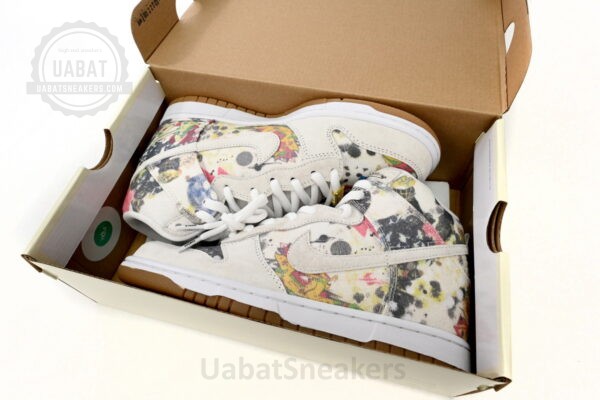 Nike SB Dunk High Rammellzee FD8779-100 - Image 2