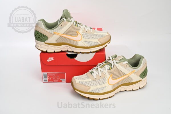 Nike Zoom Vomero 5 Sail Laser Orange Medium Olive FQ6868-181 - Image 5