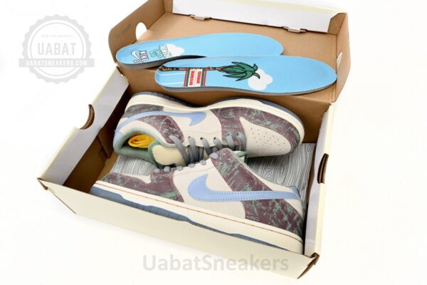 Nike SB Dunk Low Crenshaw Skate Club FN4193-100 - Image 3