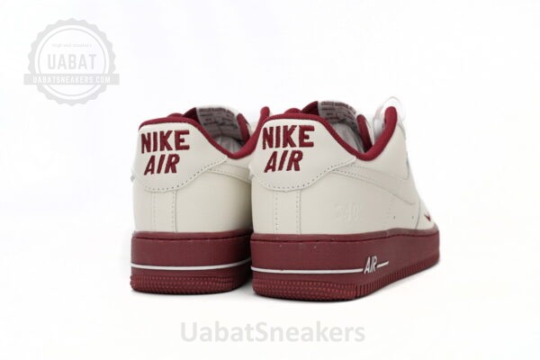 DQ7582-100 Nike Air Force 1’07 Low Beige Red - Image 8