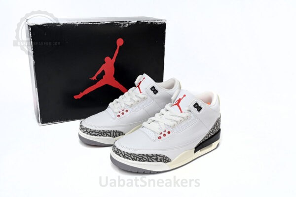 AIR JORDAN 3 RETRO 'WHITE CEMENT REIMAGINED' - Image 4