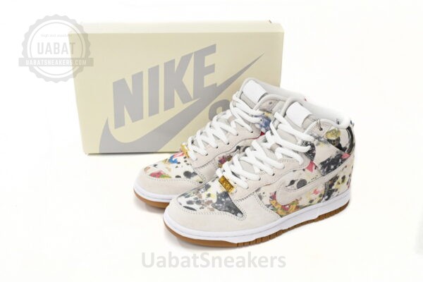 Nike SB Dunk High Rammellzee FD8779-100 - Image 3