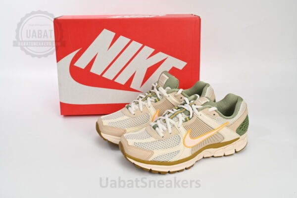 Nike Zoom Vomero 5 Sail Laser Orange Medium Olive FQ6868-181 - Image 4