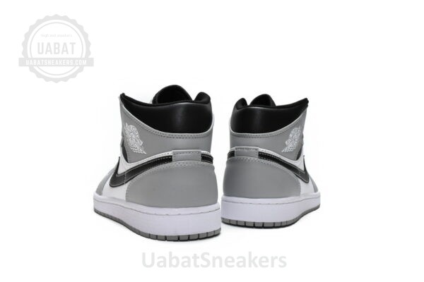 Air Jordan 1 Mid 'Light Smoke Grey' 554724-078 - Image 6