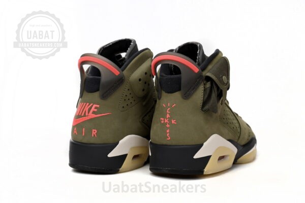 TRAVIS SCOTT X AIR JORDAN 6 “MEDIUM OLIVE” - Image 7