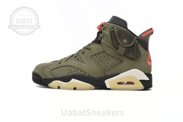TRAVIS SCOTT X AIR JORDAN 6 “MEDIUM OLIVE”
